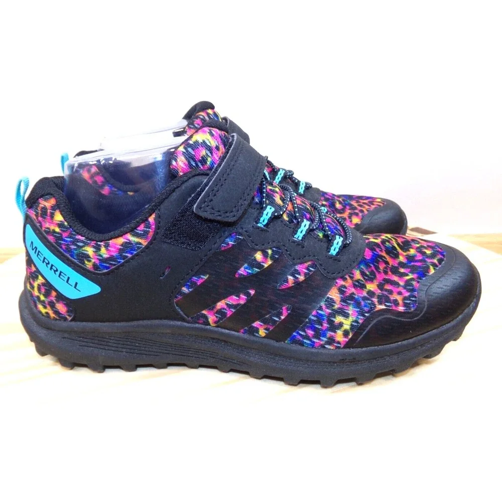 Merrell Nova 3 MK166788‎ Rainbow Leopard Shoes Sneakers Womens Size 5 M